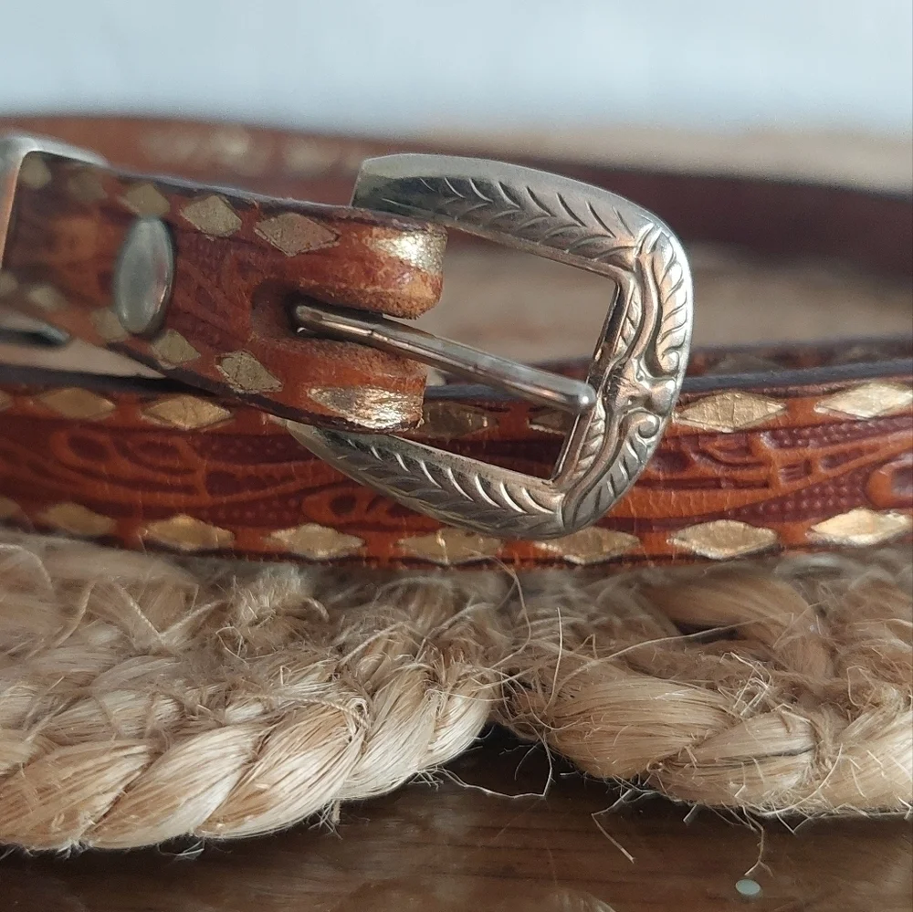 Goat Roper Belt Ladies Size 30
